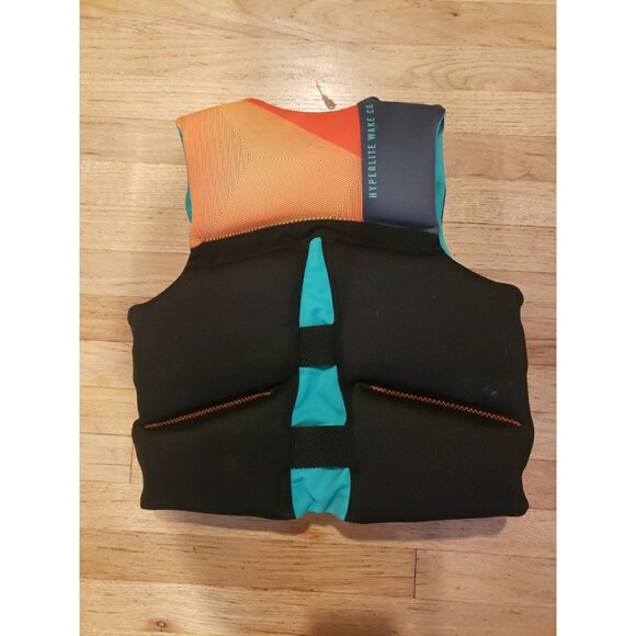 Hyperlite Wake Flotation Aid Paddling Vest Youth 55-88 Lbs Level 70 Bouyancy - Picture 6 of 11
